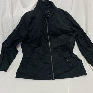 Sonoma Lightweight Cargo Jacket Black 1X